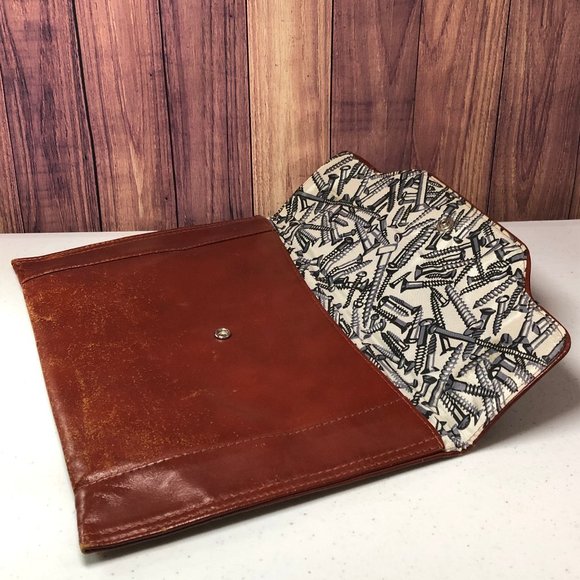 Vintage Bags Vintage Brown Envelope Clutch Poshmark